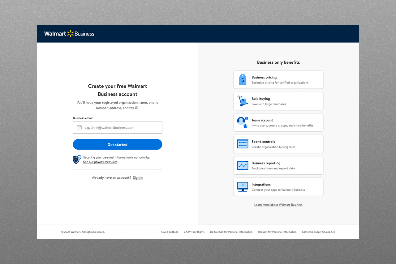 Image of account registration